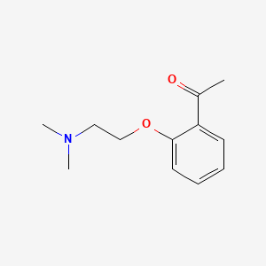 Acetophenone, 2'-(2-(dimethylamino)ethoxy)-