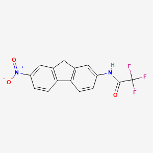 molecular formula C15H9F3N2O3 B1618990 Acetamide, N-(7-nitrofluoren-2-YL)-2,2,2-trifluoro- CAS No. 2926-70-7