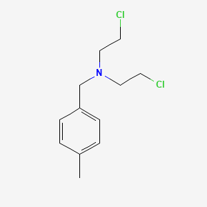 BENZYLAMINE, N,N-BIS(2-CHLOROETHYL)-p-METHYL-
