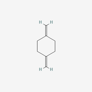 molecular formula C8H12 B1618997 Cyclohexane, 1,4-bis(methylene)- CAS No. 4982-20-1
