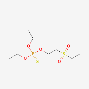 molecular formula C8H19O5PS2 B1618998 Demeton-o sulfone CAS No. 4891-54-7