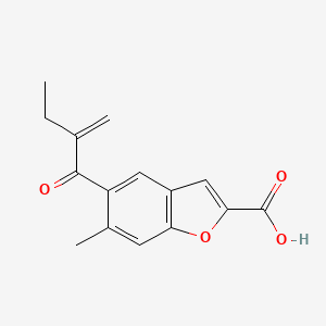 molecular formula C15H14O4 B1619010 Furacrinic acid CAS No. 23580-33-8