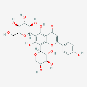 molecular formula C26H28O14 B161902 Vicenin 3 CAS No. 59914-91-9