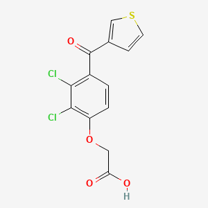 Acetic acid, (2,3-dichloro-4-(3-thienylcarbonyl)phenoxy)-