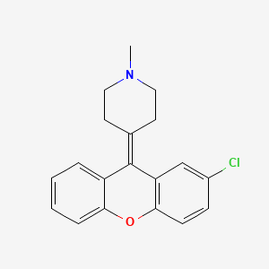 molecular formula C19H18ClNO B1619028 Clopipazan CAS No. 60085-78-1