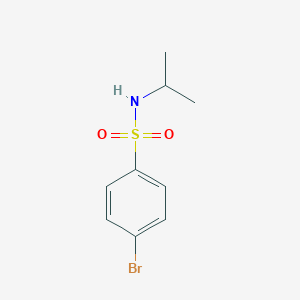 molecular formula C9H12BrNO2S B161903 4-bromo-n-isopropylbenzenesulfonamide CAS No. 1984-27-6