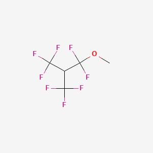 molecular formula C5H4F8O B1619032 2-[Difluoro(methoxy)methyl]-1,1,1,3,3,3-hexafluoropropane CAS No. 63919-03-9