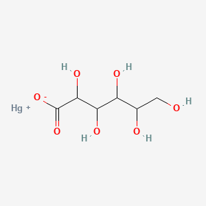 molecular formula C6H11HgO7 B1619033 Mercury gluconate CAS No. 63937-14-4