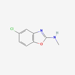 Benzoxazole, 5-chloro-2-methylamino-