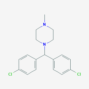 molecular formula C18H20Cl2N2 B161905 Antiviral agent 52 