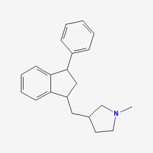molecular formula C21H25N B1619057 Pyrophenindane CAS No. 7009-69-0
