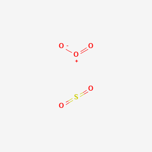 molecular formula O5S B1619060 Ozone;sulfur dioxide CAS No. 37341-22-3