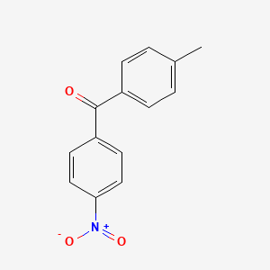 molecular formula C14H11NO3 B1619061 4-Methyl-4'-nitrobenzophenone CAS No. 5350-47-0