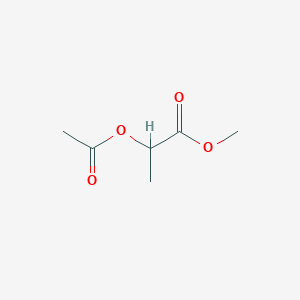 molecular formula C6H10O4 B1619064 Methyl 2-acetoxypropanoate CAS No. 6284-75-9