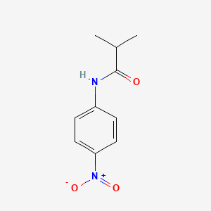 molecular formula C10H12N2O3 B1619073 2-methyl-N-(4-nitrophenyl)propanamide CAS No. 7160-11-4