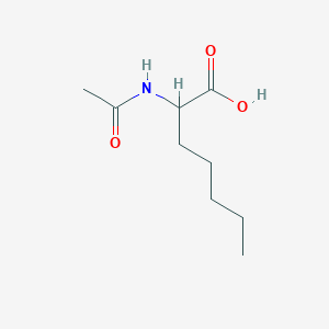 2-Acetamidoheptanoic acid