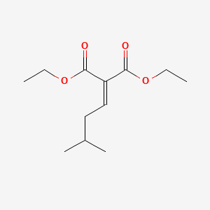 molecular formula C12H20O4 B1619087 diethyl 2-(3-methylbutylidene)propanedioate CAS No. 51615-30-6