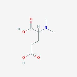 molecular formula C7H13NO4 B1619091 2-(Dimethylamino)pentanedioic acid CAS No. 6312-54-5