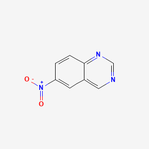 molecular formula C8H5N3O2 B1619102 6-Nitroquinazoline CAS No. 7556-95-8