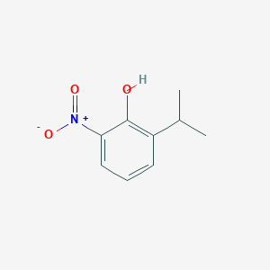 molecular formula C9H11NO3 B1619129 2-Isopropyl-6-nitrophenol CAS No. 7545-71-3