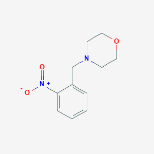 molecular formula C11H14N2O3 B1619133 4-(2-Nitrobenzyl)morpholine CAS No. 67589-21-3