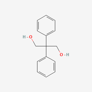 molecular formula C15H16O2 B1619135 2,2-Diphenylpropane-1,3-diol CAS No. 5464-86-8