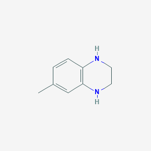 molecular formula C9H12N2 B1619140 6-Methyl-1,2,3,4-tetrahydroquinoxaline CAS No. 6639-93-6