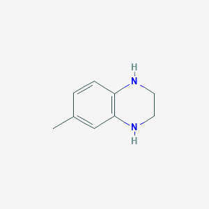 molecular formula C9H12N2 B1619140 6-甲基-1,2,3,4-四氢喹喔啉 CAS No. 6639-93-6