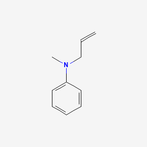 molecular formula C10H13N B1619145 N-Allyl-N-methylaniline CAS No. 6628-07-5
