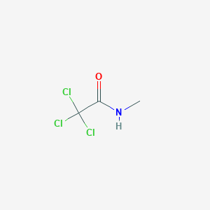 molecular formula C3H4Cl3NO B1619151 2,2,2-Trichloro-n-methylacetamide CAS No. 23170-77-6