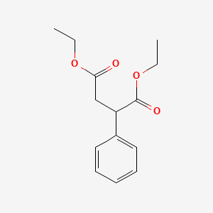molecular formula C14H18O4 B1619152 Diethyl 2-phenylbutanedioate CAS No. 34861-81-9