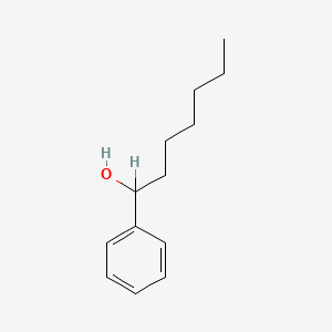 molecular formula C13H20O B1619153 1-Phenyl-1-heptanol CAS No. 614-54-0