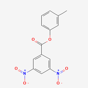 molecular formula C14H10N2O6 B1619164 3-Methylphenyl 3,5-dinitrobenzoate CAS No. 92905-97-0