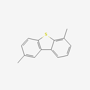 molecular formula C14H12S B1619173 2,6-Dimethyldibenzothiophene CAS No. 89816-75-1