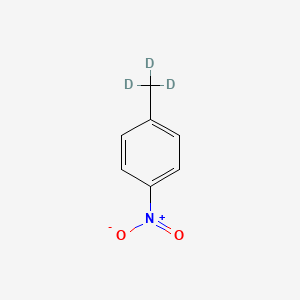molecular formula C7H7NO2 B1619174 1-Nitro-4-(trideuteriomethyl)benzene CAS No. 23346-24-9