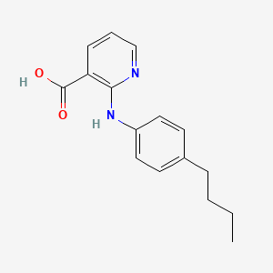 molecular formula C16H18N2O2 B1619176 Butanixin CAS No. 55285-35-3