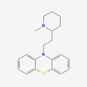 10-(2-(1-Methyl-2-piperidinyl)ethyl)phenothiazine