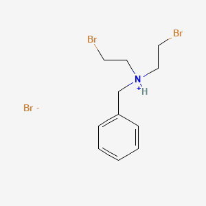 Benzylamine, N,N-bis(2-bromoethyl)-, hydrobromide