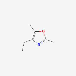 molecular formula C7H11NO B1619207 4-乙基-2,5-二甲氧唑 CAS No. 30408-61-8
