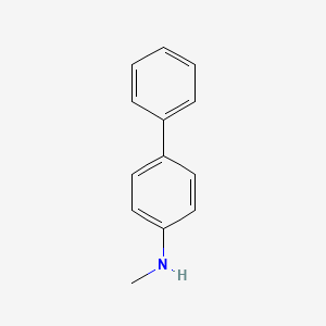molecular formula C13H13N B1619211 N-甲基-4-联苯胺 CAS No. 3365-81-9