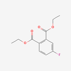 molecular formula C12H13FO4 B1619220 diethyl 4-fluorophthalate CAS No. 320-96-7