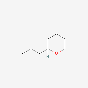 molecular formula C8H16O B1619224 2-Propyltetrahydropyran CAS No. 3857-17-8