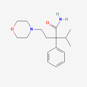 Butyramide, 2-isopropyl-4-morpholino-2-phenyl-