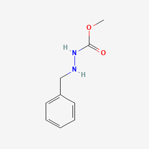 molecular formula C9H12N2O2 B1619232 methyl 2-benzylhydrazinecarboxylate CAS No. 69353-11-3