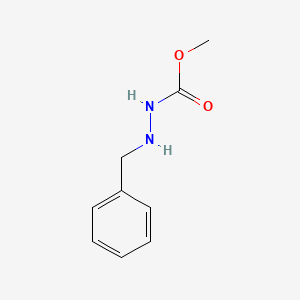 Carbazic acid, 3-benzyl-, methyl ester