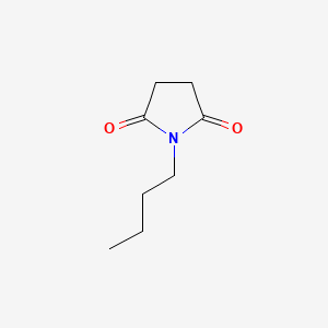 molecular formula C8H13NO2 B1619248 n-Butylsuccinimide CAS No. 3470-96-0