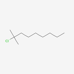 molecular formula C10H21Cl B1619250 2-Chloro-2-methylnonane CAS No. 4325-50-2