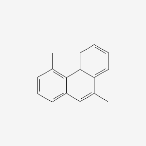 molecular formula C16H14 B1619269 4,9-Dimethylphenanthrene CAS No. 66291-34-7