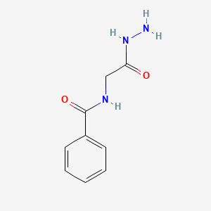 molecular formula C9H11N3O2 B1619281 N-(2-Hydrazino-2-oxoethyl)benzamide CAS No. 2443-68-7