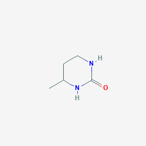 molecular formula C5H10N2O B1619283 4-Methyl-1,3-diazinan-2-one CAS No. 2224-20-6